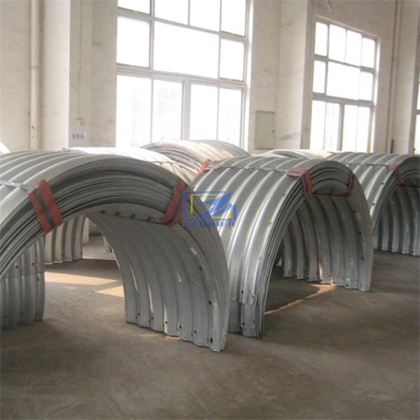 corrugated steel culvert pipe as the road culvert